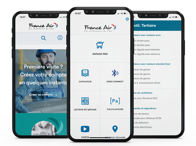 Application mobile France Air