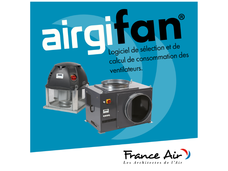 AIRGIFAN Fan selection and consumption calculation software for residential, commercial and kitchen applications