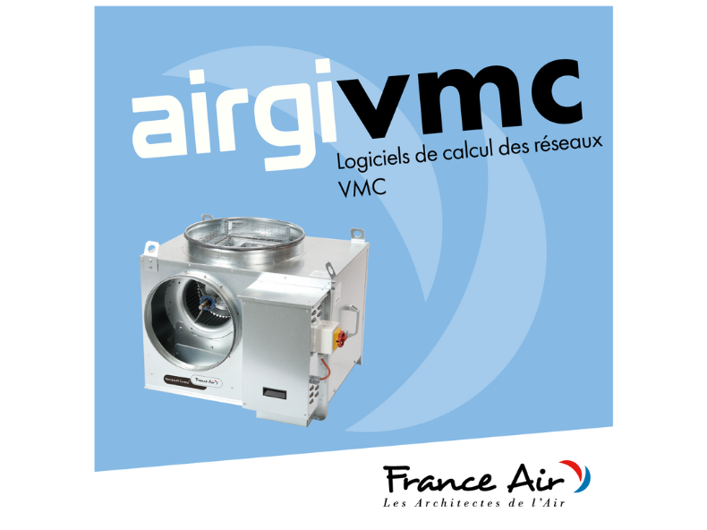 AIRGIVMC Software for selecting and calculating ventilation systems for collective housing and commercial premises
